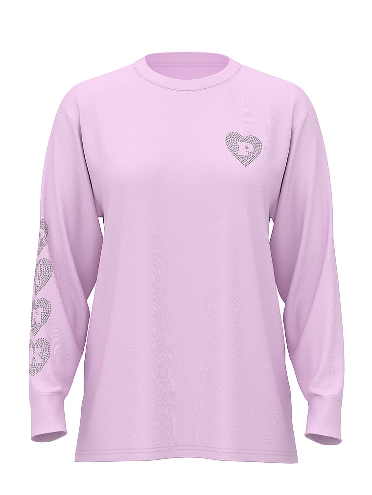 Campus Cotton Long-Sleeve Tee