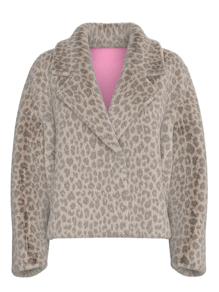 Faux-Fur Cropped Jacket