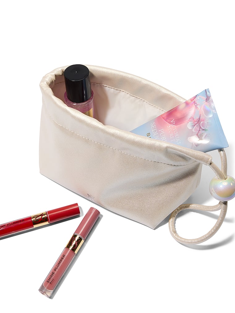 Victoria's Secret, Victoria's Secret Dream Cinched Pouch, Day Dream, detail, 3 of 3