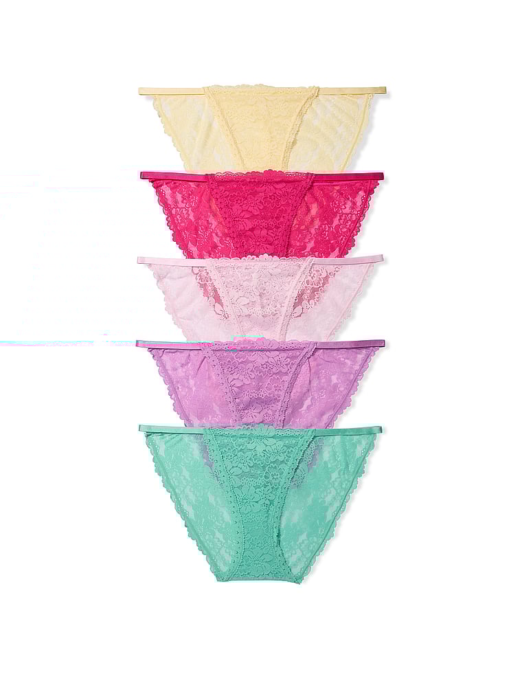 5-Pack PINK Wink™ String Bikini Panties