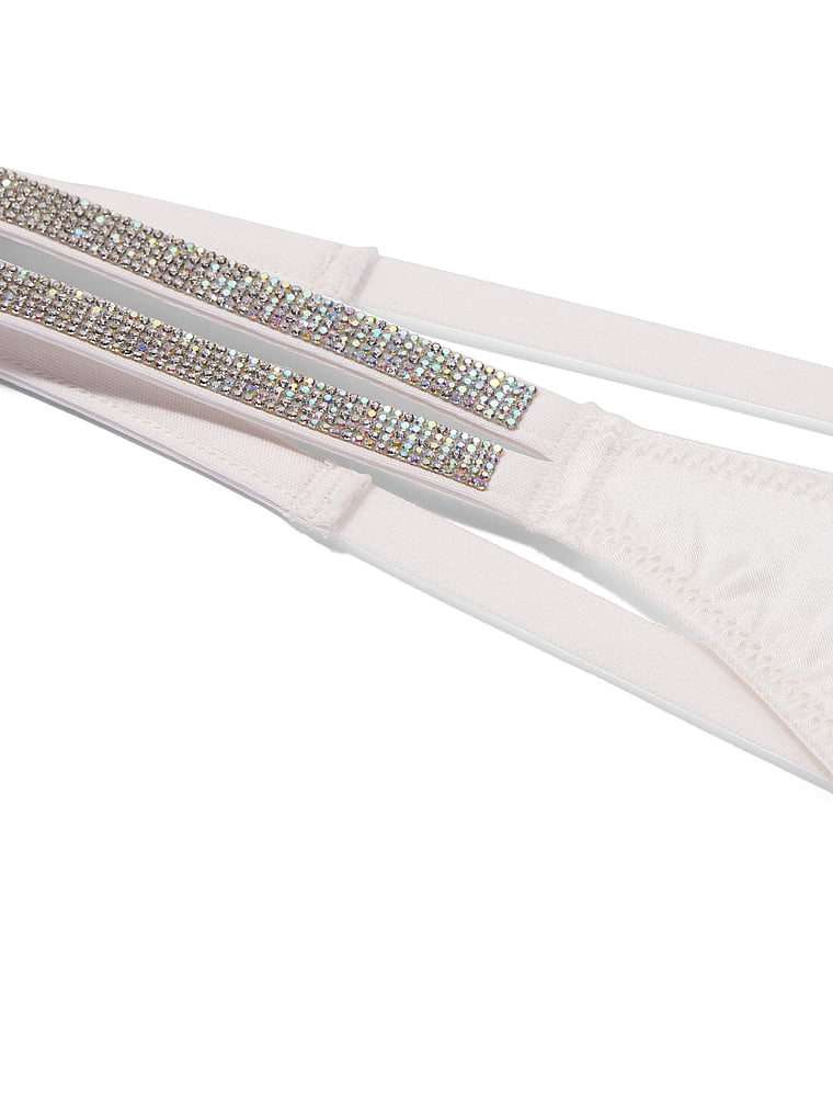 Gradient Double Shine Strap Brazilian Panty