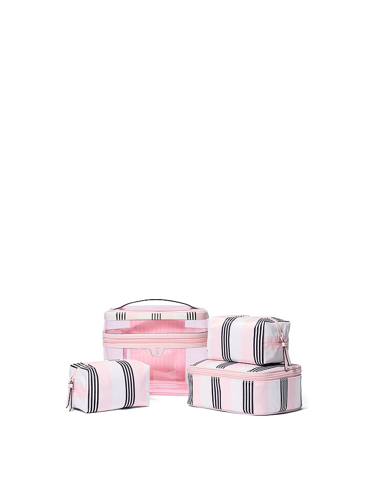 Victoria's Secret, Victoria's Secret 4-Piece Makeup Bag Set, onModelBack, 2 of 3