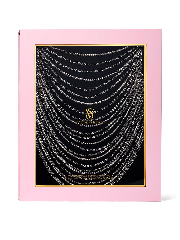 Crystal Shine Draped Body Jewelry