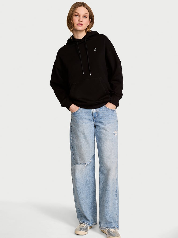 Iconic Fleece Relaxed Hoodie