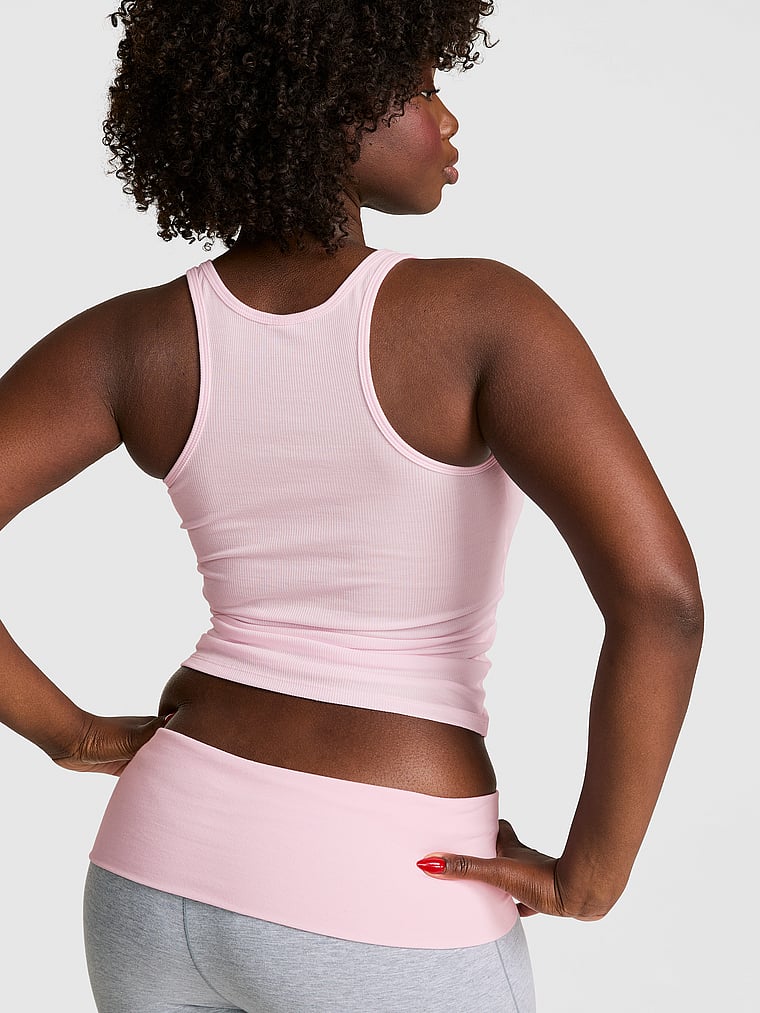 Relaxed Rib Boyfriend Tank Top