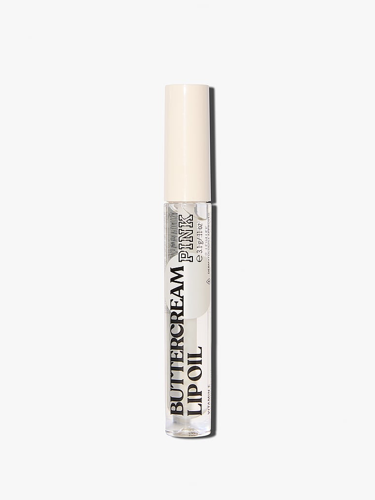 Victoria's Secret, Lip Buttercream Lip Oil, Buttercream, onModelFront, 1 of 2