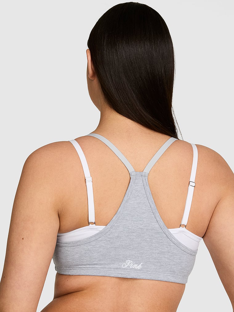 All-Day Cotton™ Double Up Henley Bra