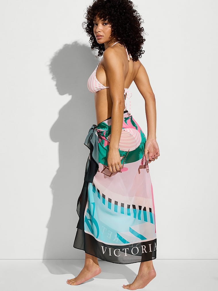 Beachwear Printed Pareo