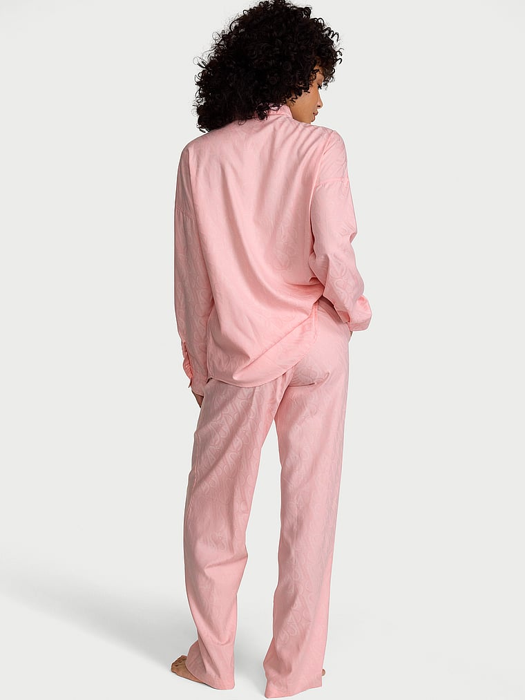 Modal-Cotton Long Pajama Set