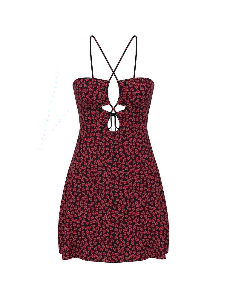 Beachwear Convertible Mini Dress