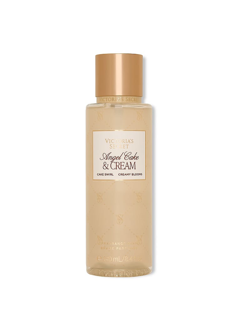 Victoria's Secret, Body Fragrance Baked by Victoria Fragrance Mist, Angel Cake & Cream, onModelFront, 1 of 2