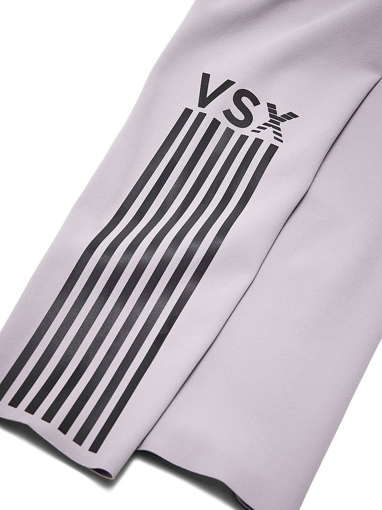 Victoria's Secret, VSX VSX Elevate™ Legging, Pearl Stone, detail, 4 of 4