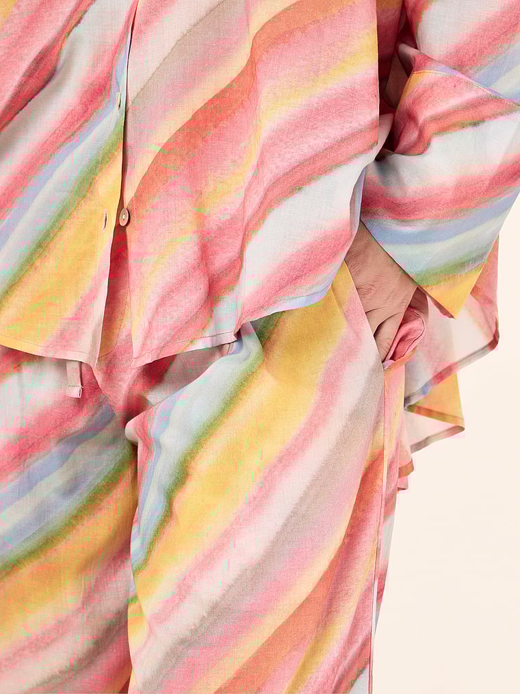 Sophie Stripe Full-Length PJ Set