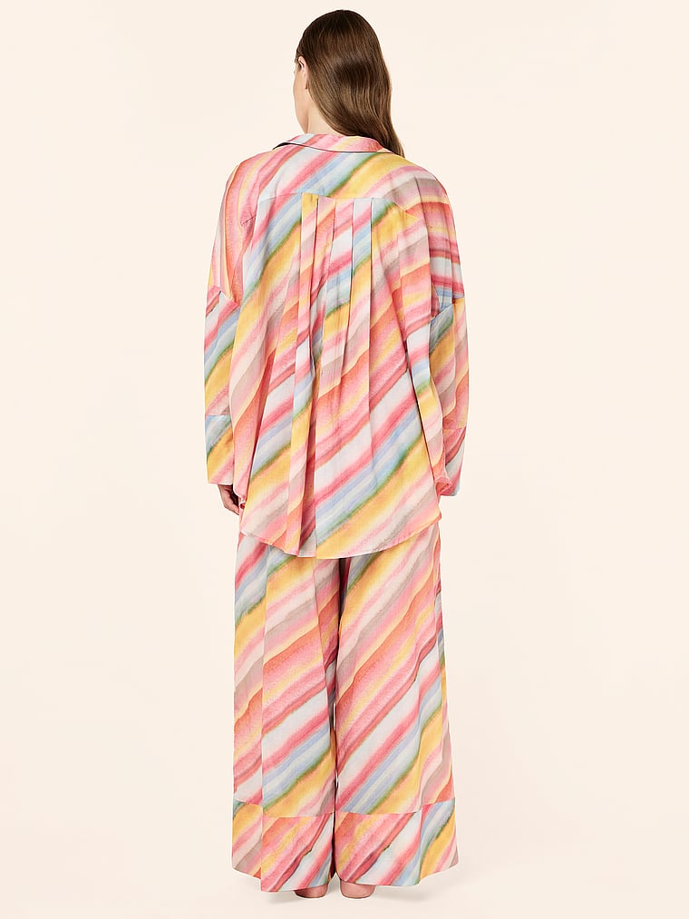 Sophie Stripe Full-Length PJ Set
