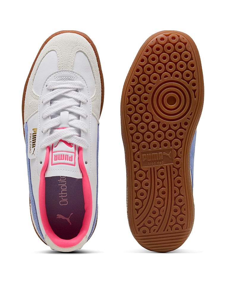 Puma Palermo Sneaker, White Intense Lavender, detail, 4 of 4