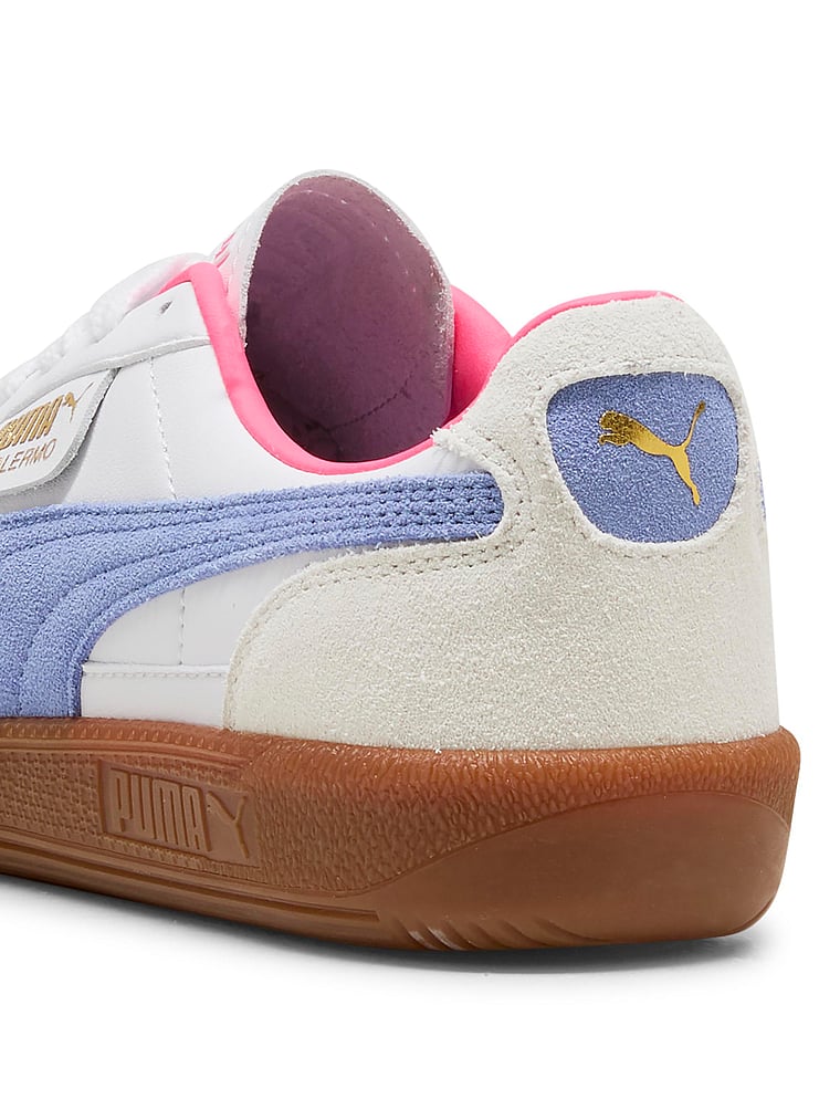 Puma Palermo Sneaker, White Intense Lavender, onModelBack, 2 of 4