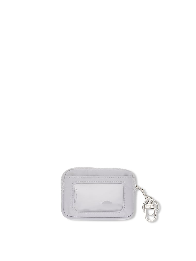 Buy Zip Card Holder Keychain, Dusty Lilac Diamanté Butterfly