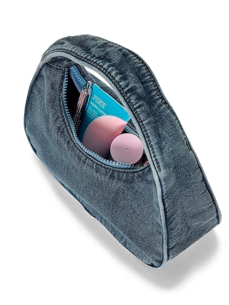 Denim Mini Hobo Bag