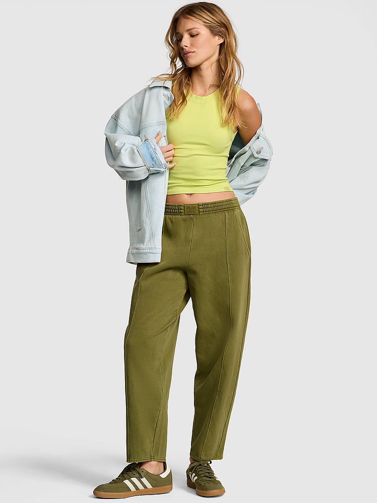 Campus Fleece™ Seamed Barrel Sweatpants