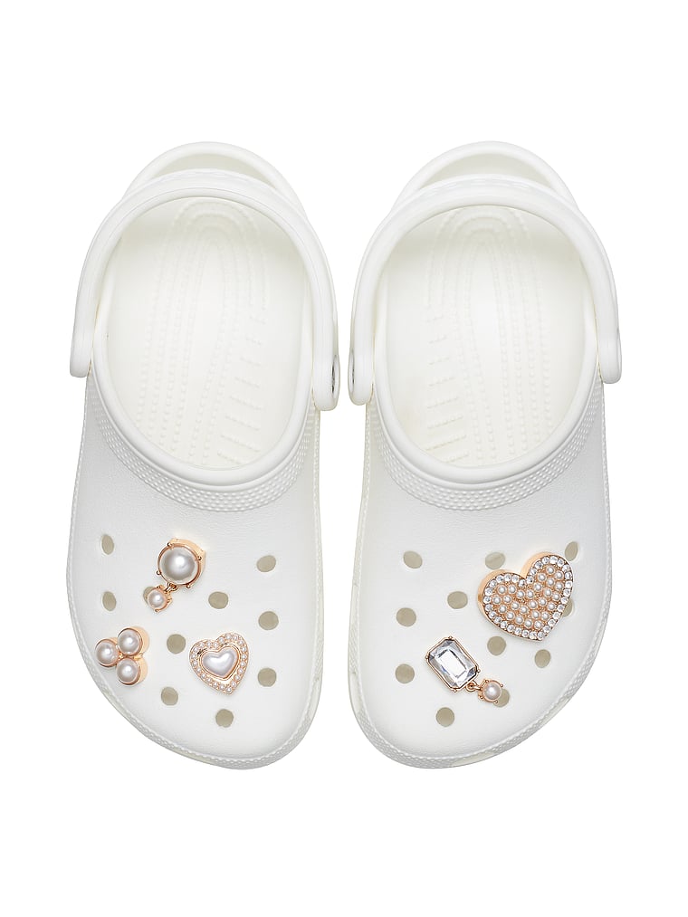 5-Pack Jibbitz™ Pearly Hearts Charms