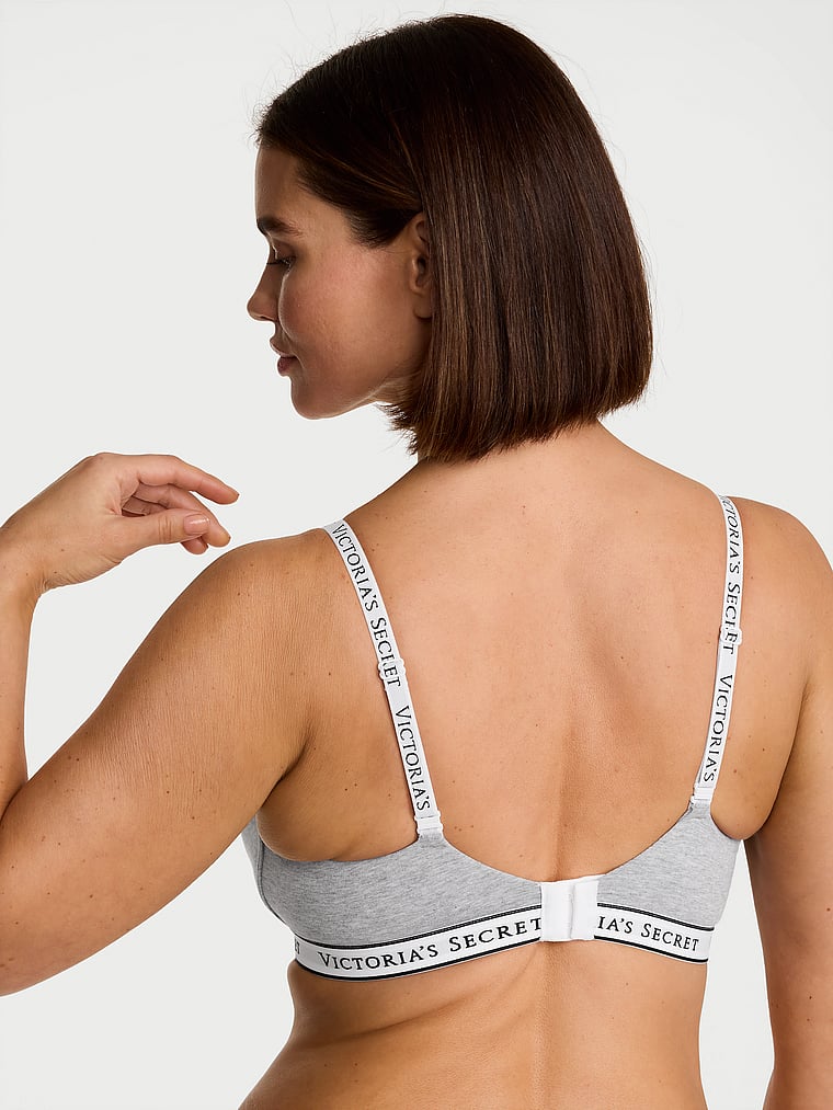Lightly Lined Wireless Cotton Bra