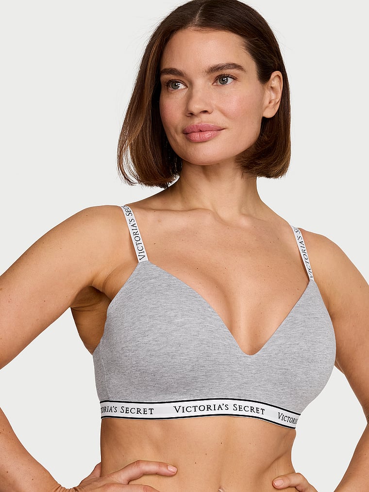 Lightly Lined Wireless Cotton Bra