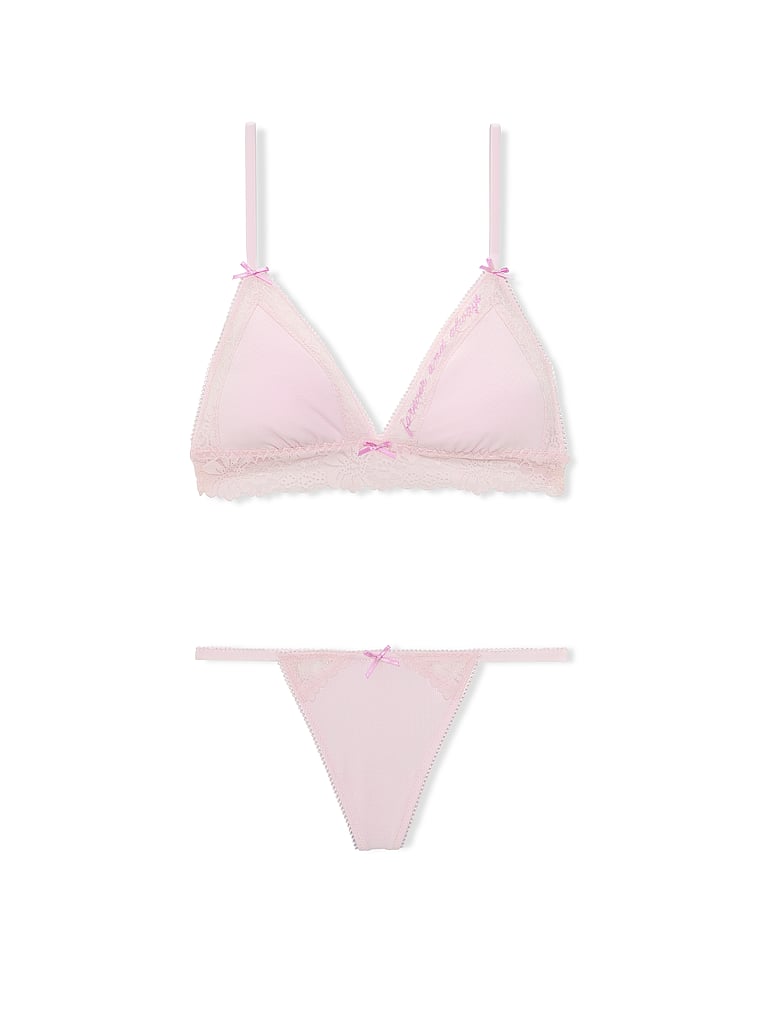 PINK Limited-Edition PINK Wink™ Flirty Gift Set, Pink Tulip Forever Lace V-Day Pack, onModelFront, 1 of 5