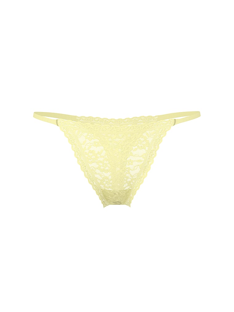 Lace String Thong Panty