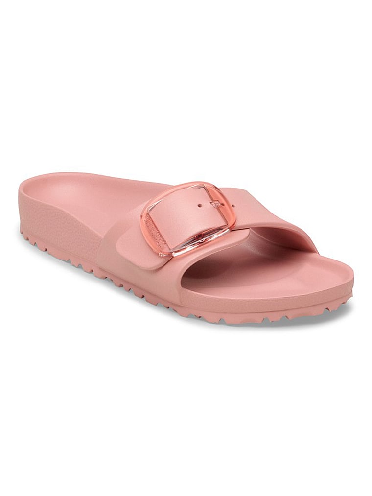 Birkenstock Madrid Big Buckle EVA Slide, Pink Clay, onModelFront, 1 of 3