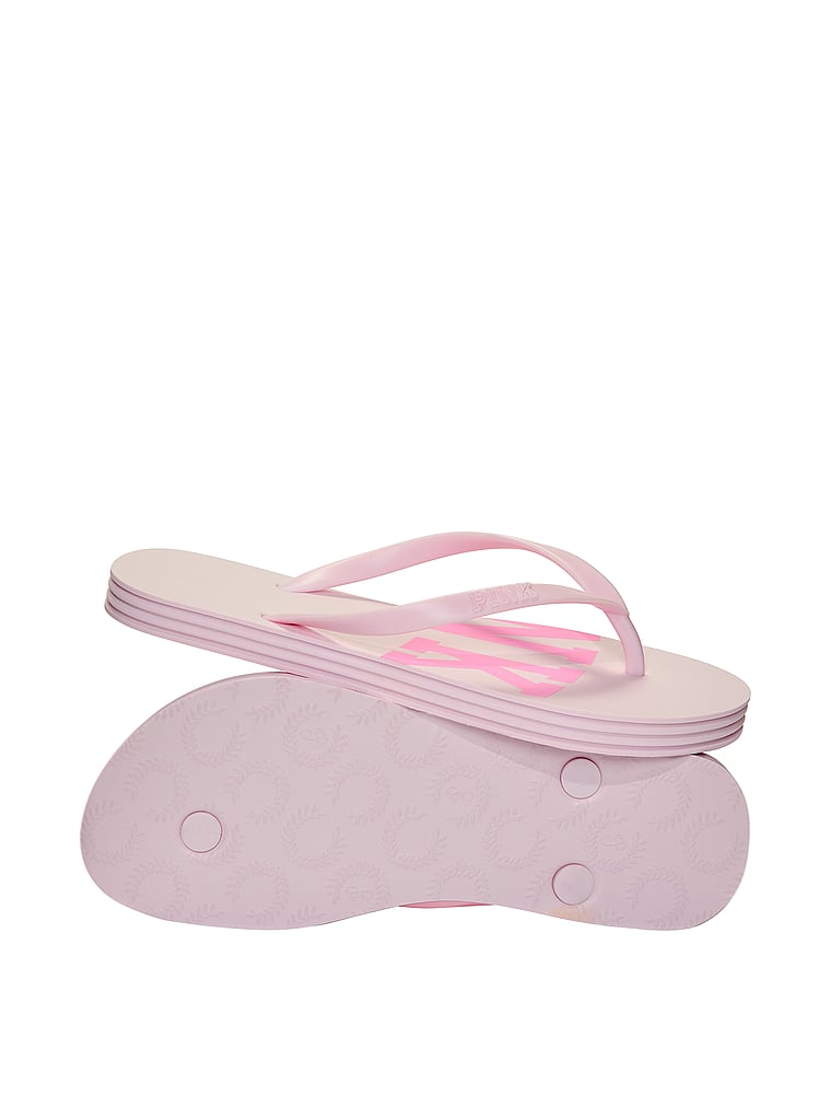 PINK PINK Flip Flops, Pink Tulip Spring, offModelBack, 2 of 2