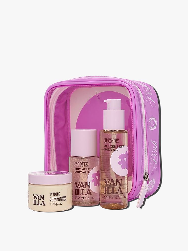 Victoria's Secret Let's Glow Away Shimmer Set