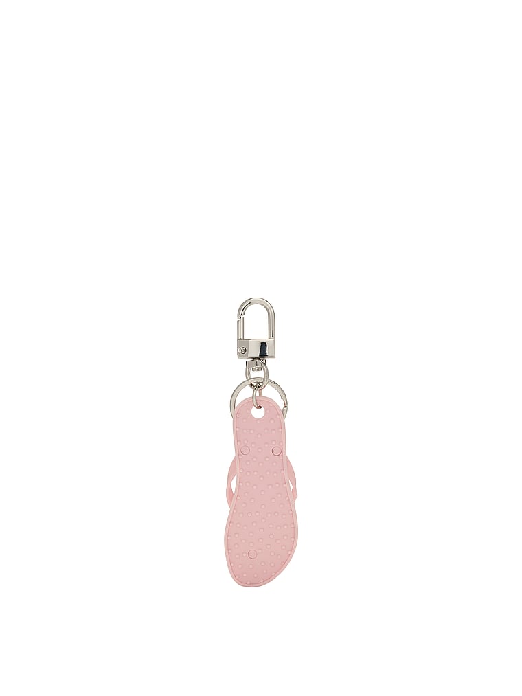 PINK PINK Keychain Charm, Pink Tulip, onModelBack, 2 of 2