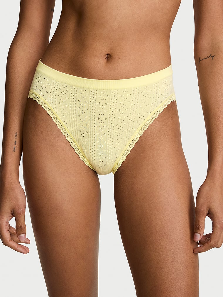Seamless Shine High-Leg Brief Panty