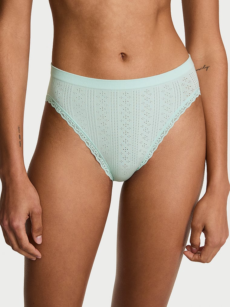 Seamless High-Leg Brief Panty
