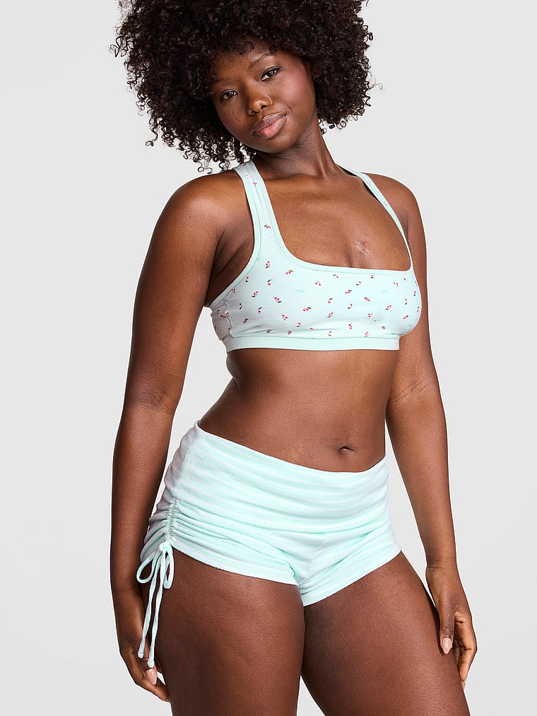 Soft Luxe Pointelle Foldover Shorts
