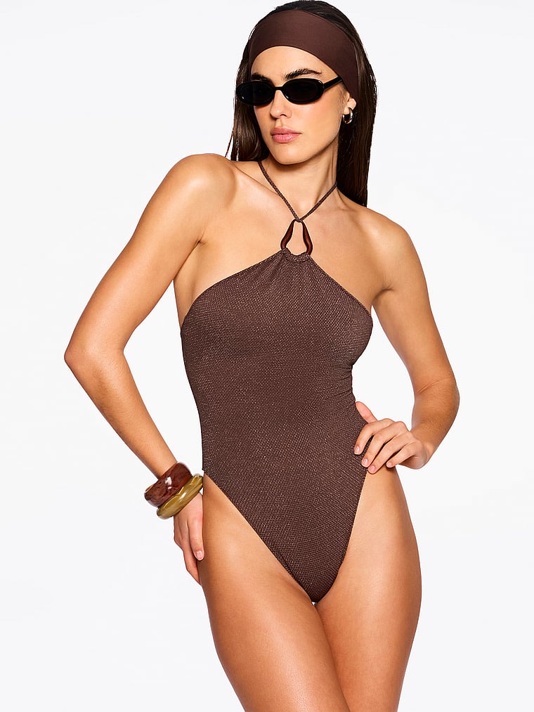 Teardrop One-Piece Swimsuit
