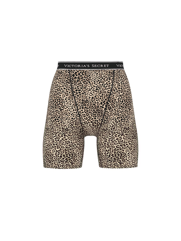 Victoria's Secret, Cotton Logo Cotton High-Waist Boxer Brief, offModelFront, 3 of 3