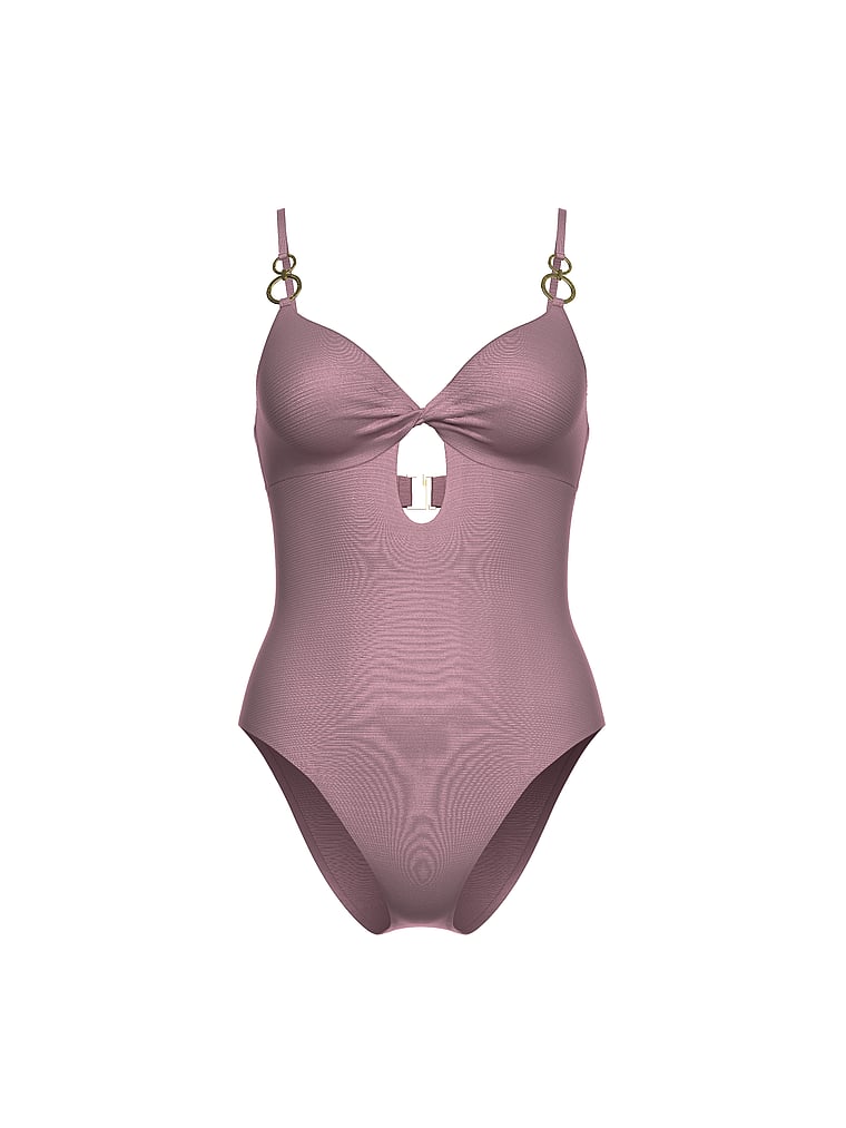 Glam Rings Twist One-Piece Swimsuit