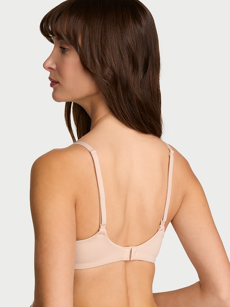 Бра Exploded, лёгкая чашка, без косточек, с логотипом, хлопок — Victoria's Secret — фото 2