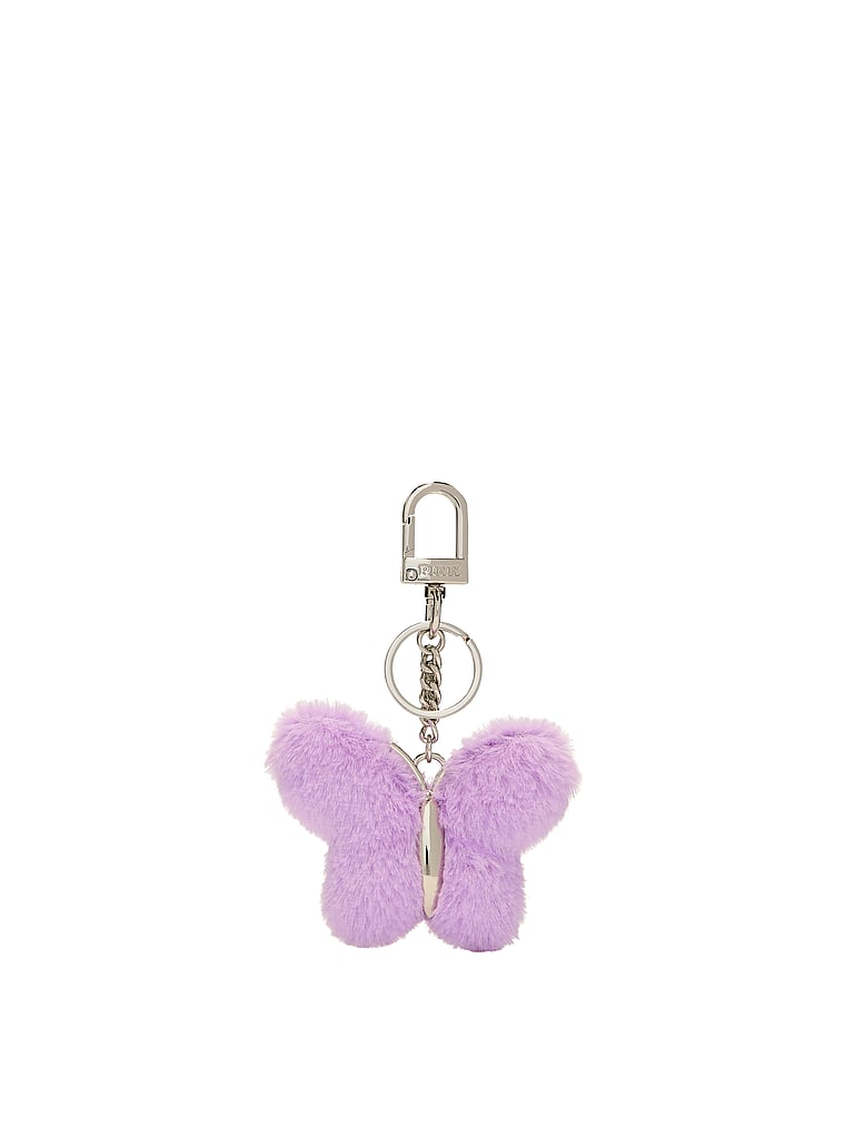 Metal Heart Keychain Charm