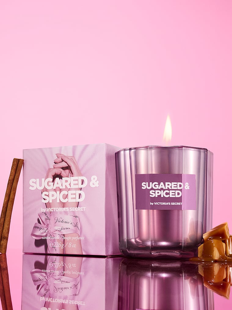 Victoria's Secret, Victoria's Secret String Bikini Candle, Sugared and Spiced, onModelBack, 2 of 5