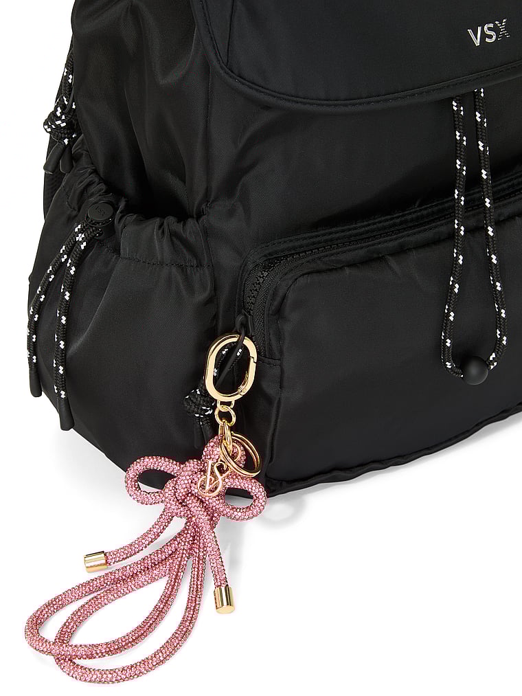 Knotted Shine Wristlet Strap Keychain