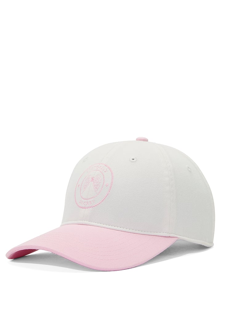 Victoria's Secret, Victoria's Secret Baseball Cap, Pink, offModelFront, 3 of 3
