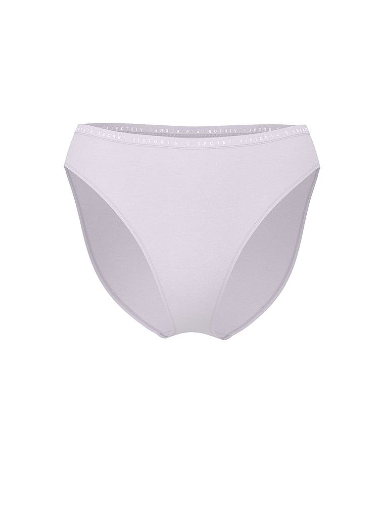 Stretch Cotton High-Leg Brief Panty