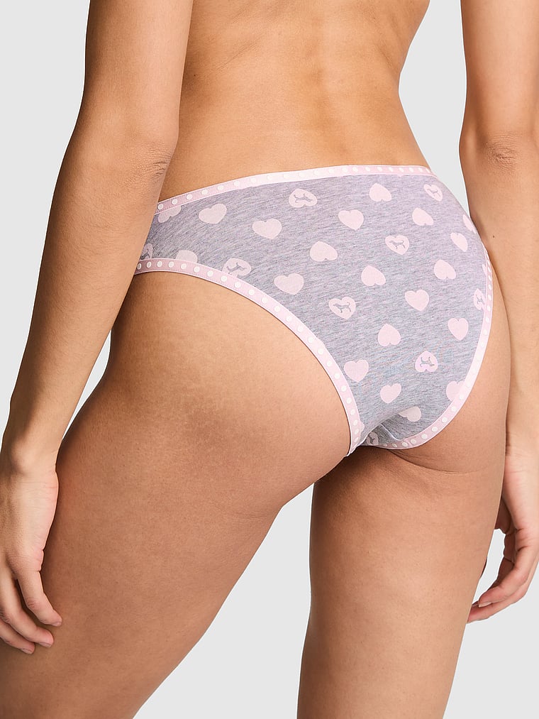 Logo Cotton Cheeky Panty