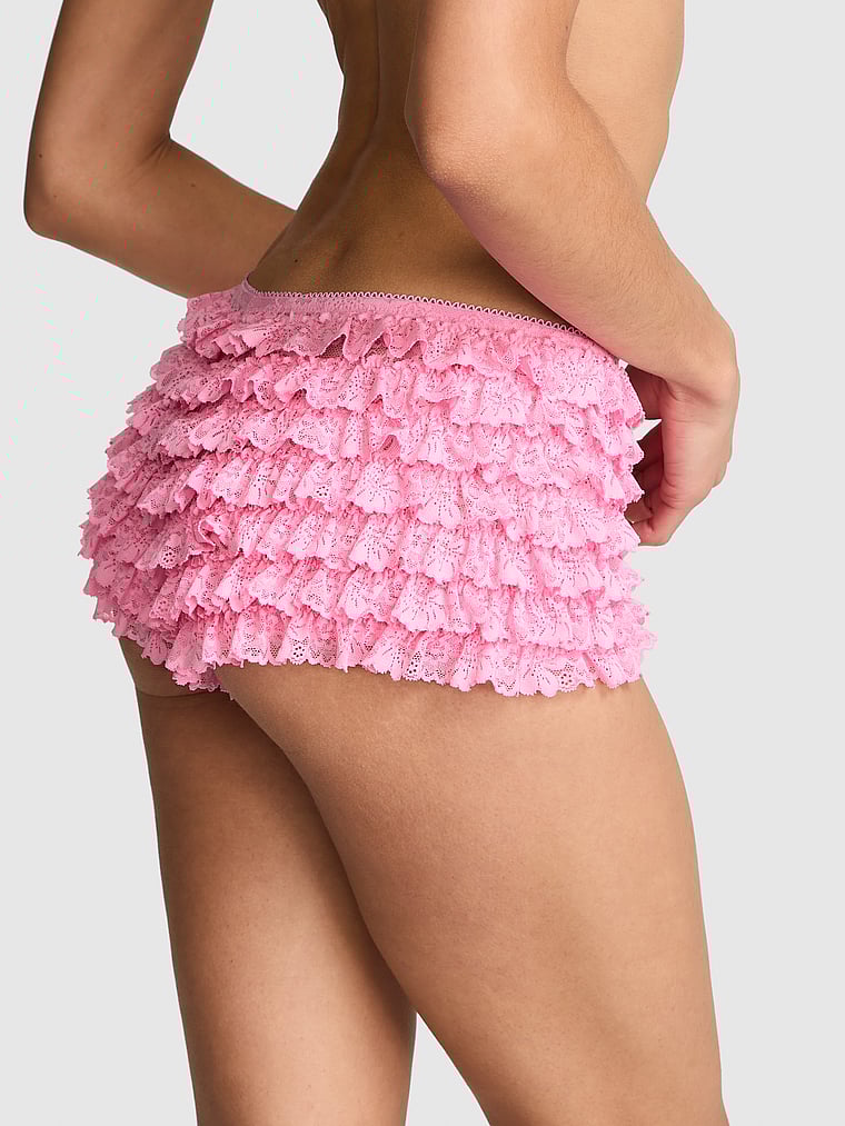 PINK GRWPINK™ Ruffle Bloomer Panty, Pink Lollipop, onModelBack, 2 of 3