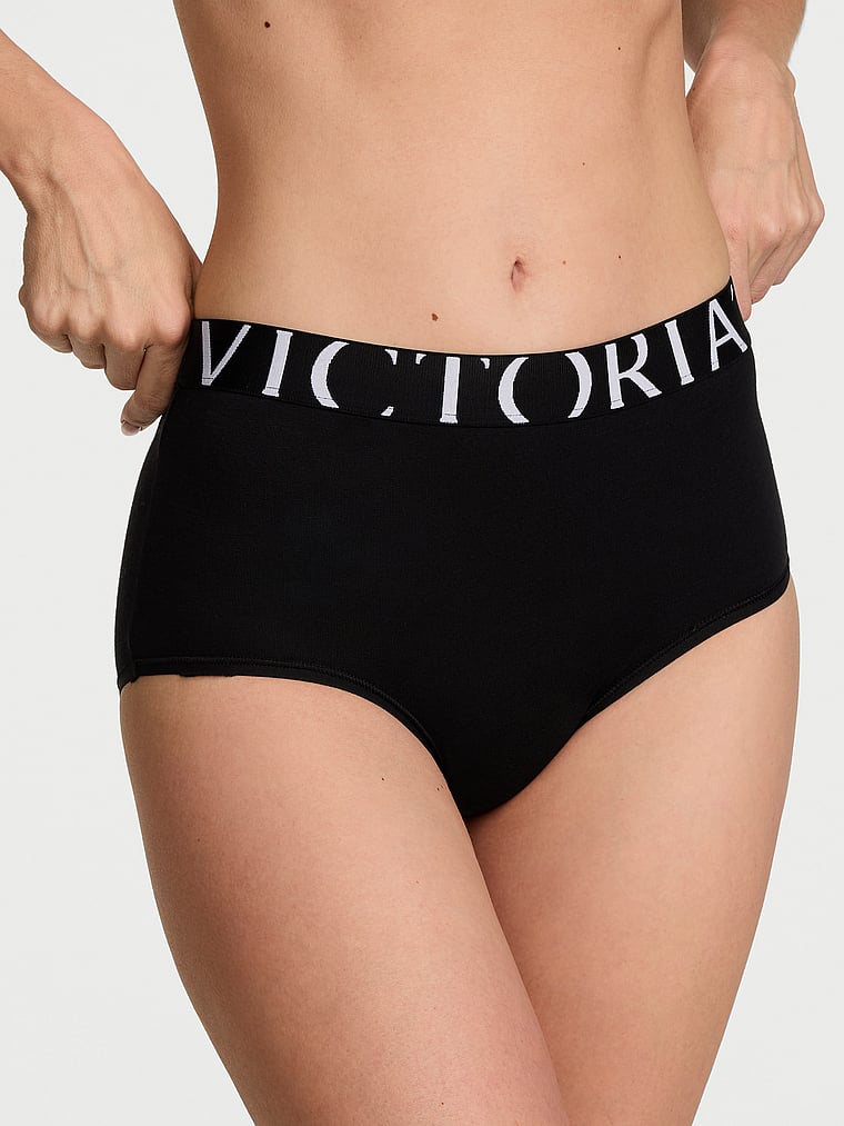 Logo Cotton Modern Brief Panty