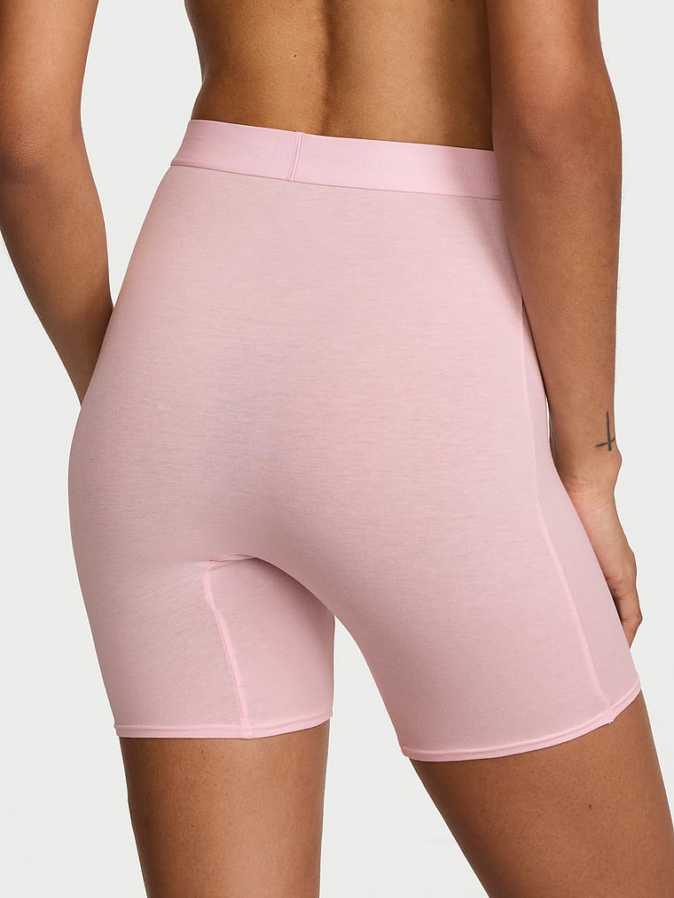 Exploded Logo Cotton High-Waist Boxer Brief