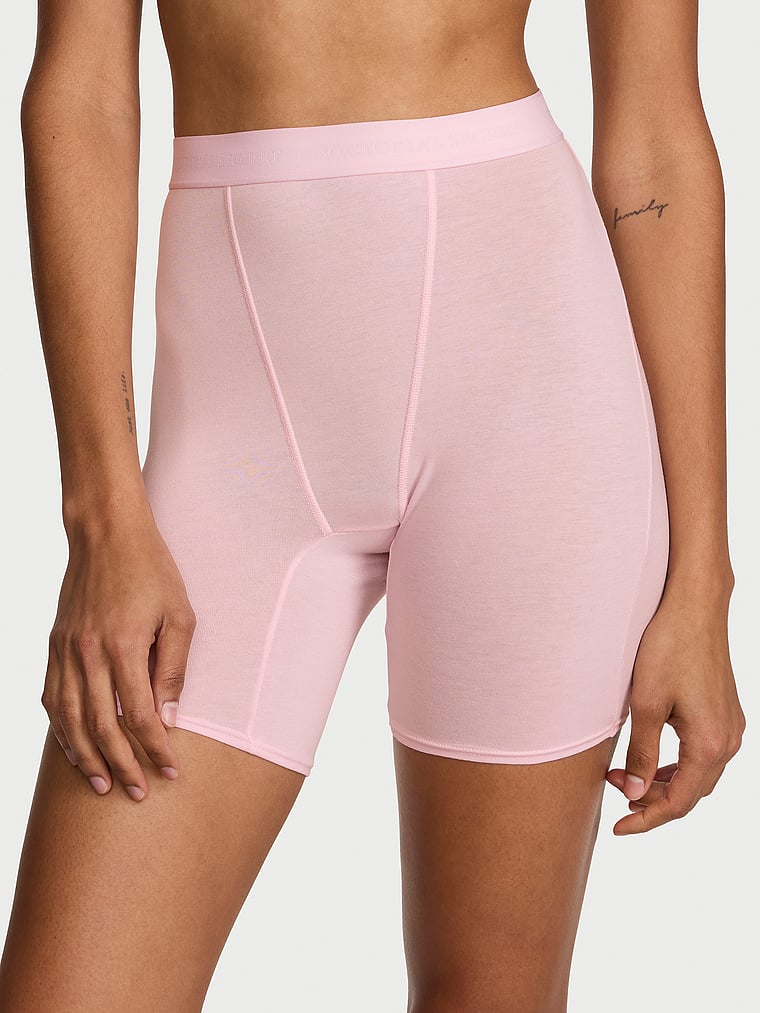 Logo Cotton High-Waist Boxer Brief