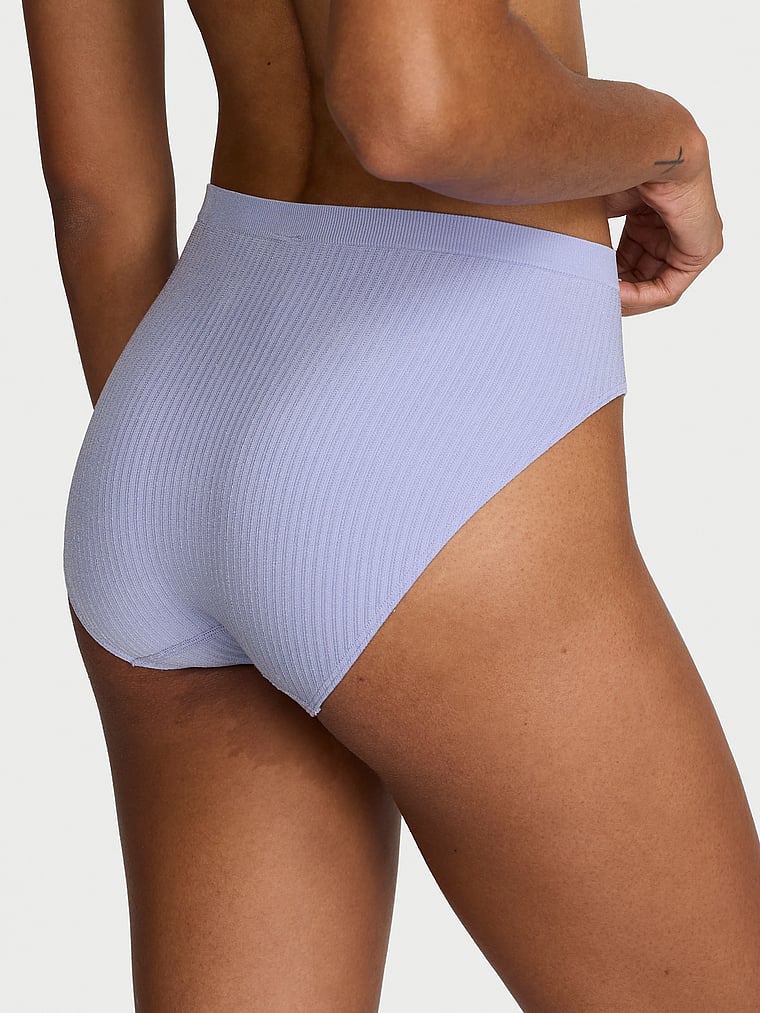 Seamless High-Leg Brief Panty